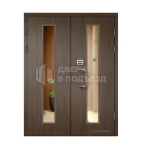 Металлическая дверь МДФ шпон ДП-179